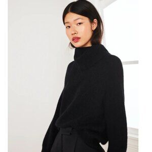 Quince Baby Alpaca-Wool Turtleneck | Size XS